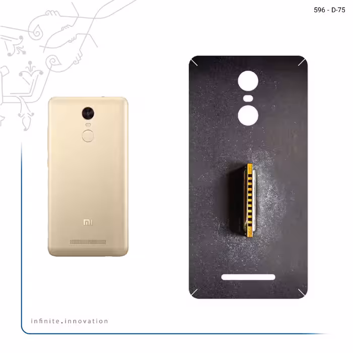 برچسب پوششی ماهوت مدل Harmonica مناسب برای گوشی موبایل شیائومی Redmi Note 3