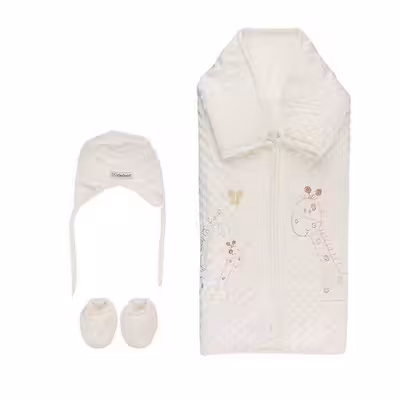 پتوی نوزادی ببسی مدل B216 سایز 86x87 سانتی متر