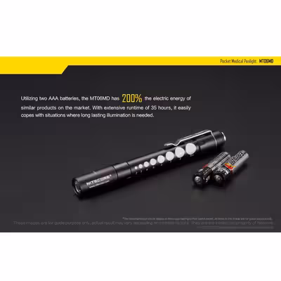 چراغ قوه پزشکی نایت کر مدل MT06MD