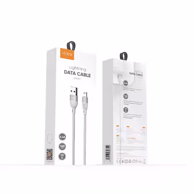 کابل شارژر USB به لایتنینگ ویدوی مدل CB487i طول1.2 متر