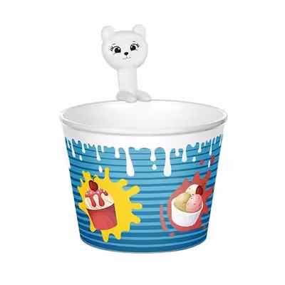 بستنی خوری تیتیز مدل CUPICE کد 9425 مجموعه 4 عددی