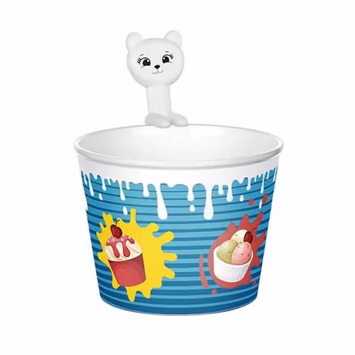 بستنی خوری تیتیز مدل CUPICE کد 9425 مجموعه 4 عددی