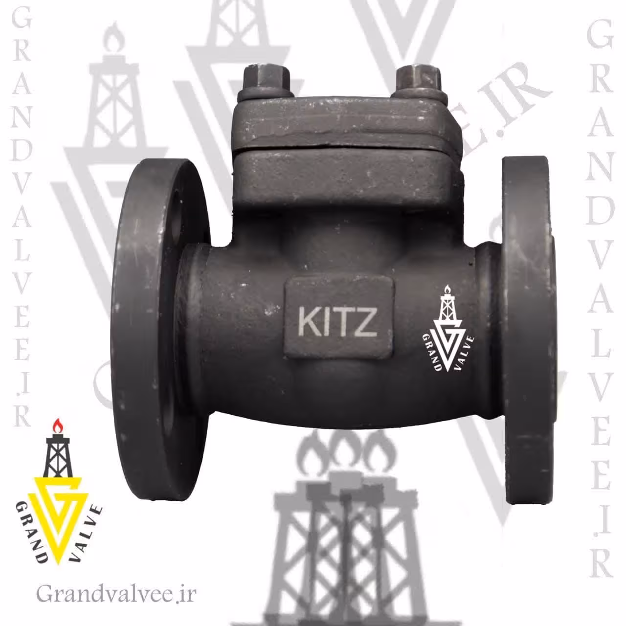 کد:1041 شیر یکطرفه  دریچه ای &quot;3/4 اینچ کلاس 150 فولاد فورج