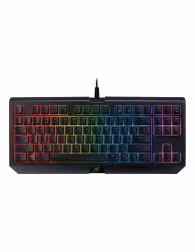 خرید کیبورد ریزر BlackWidow Chroma V2 Tournament Green Switch