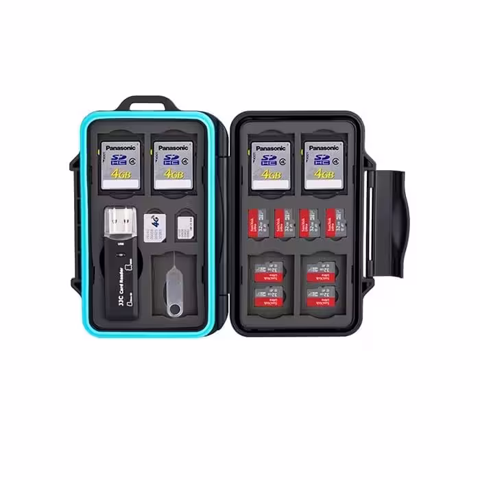 کیس محافظ کارت حافظه و سیم کارت و کارتخوان جی جی سی مدل MCR-STS27