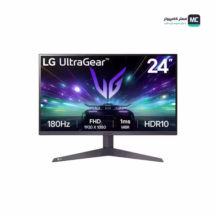 مانیتور 24 اینچ گیمینگ ال جی مدل LG UltraGear 24GS50F-B