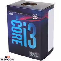 پردازنده مرکزی اینتل سری Coffee Lake مدل Core i3-8100 – Box