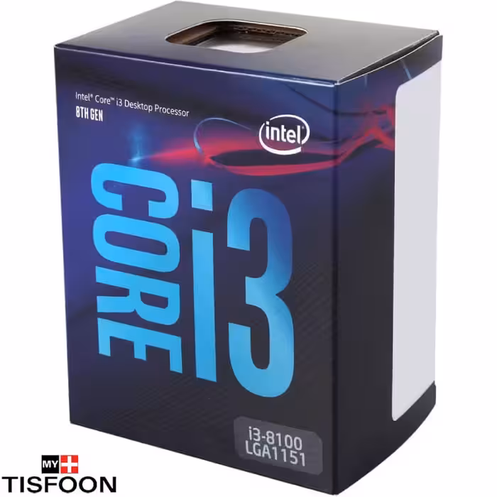 پردازنده مرکزی اینتل سری Coffee Lake مدل Core i3-8100 – Box