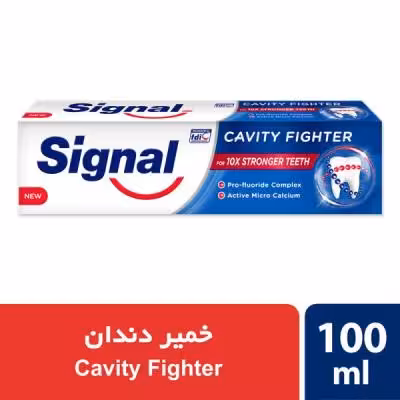 خمیر دندان ضد پوسیدگی سیگنال مدل Original (حجم 100 میلی لیتر)
