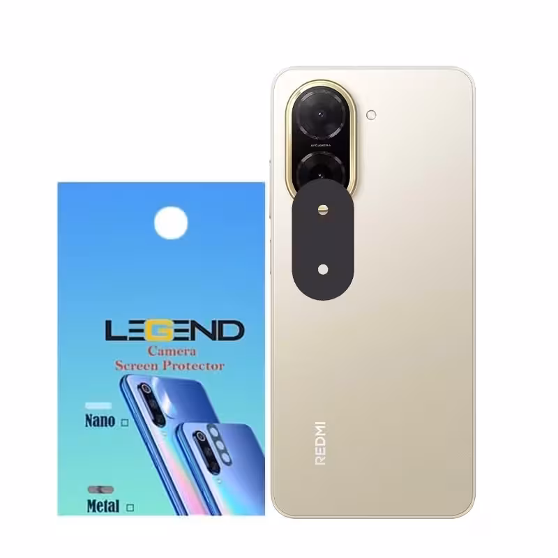 محافظ لنز دوربین لجند مدل قابدار مناسب برای موبایل شیائومی Redmi A5