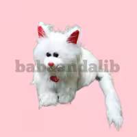 عروسک گربه نشسته (26سانتی)
