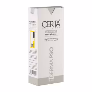 شامپو بدن پسوریازیس سریتا مدل Derma PSO حجم 250 میلی لیتر