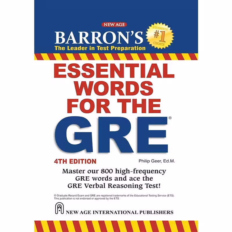 Barrons Essential Words For The GRE