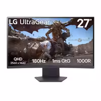 مانیتور 27 اینچ ال جی UltraGear 27GS60QC-B