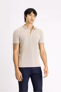 تی شرت یقه پولو نود مردانه POLO YAKA SLIM FIT BARK T Kiğılı