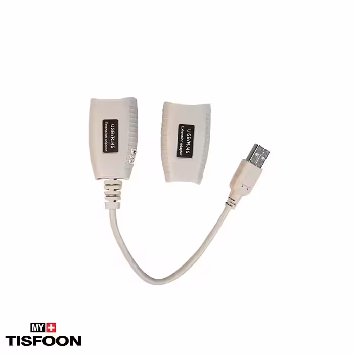 توسعه دهنده USB روی کابل شبکه 45 متر کی نت مدل K-E345