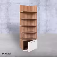 کتابخانه کناری چپ مدل 70 V2، جنس ملامینه