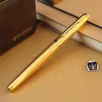 خودنویس پارکر 75 تیفانی شطرنجی طلا [خوش قیمت] PARKER 75 FP Tiffany grid in 14K gold