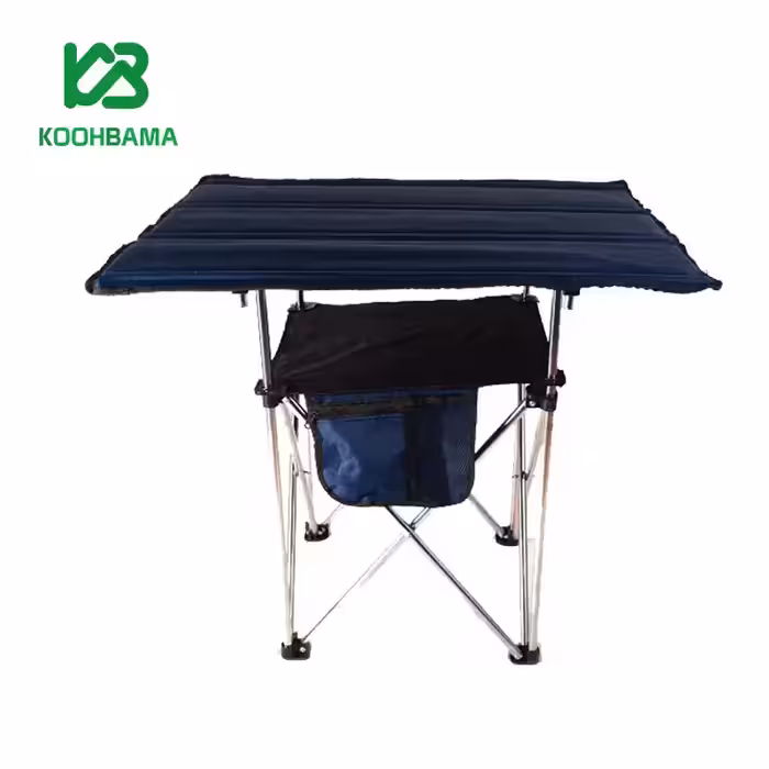 میز تاشو دو طبقه استیل