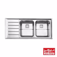سینک توکار استیل البرز مدل فانتزی 300