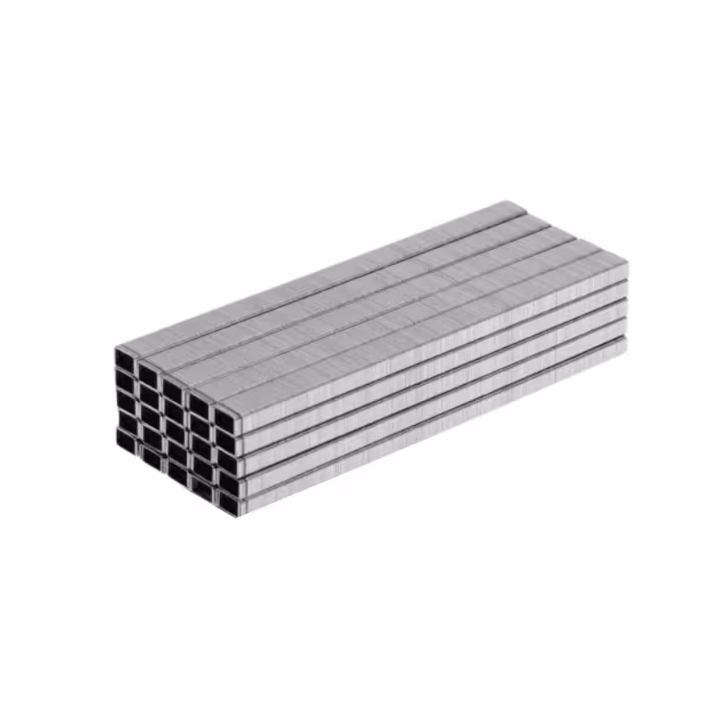 سوزن منگنه مخصوص دستگاه بست زن | میخ منگنه دستگاه قیم بند بوته گلخانه و شاخه انگور ایستاده بسته 10000 عددی