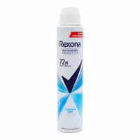 اسپری بدن ضد تعریق زنانه رکسونا مدل Cotton Dry - حجم 200 میلی لیتر، محصول آرژانتین