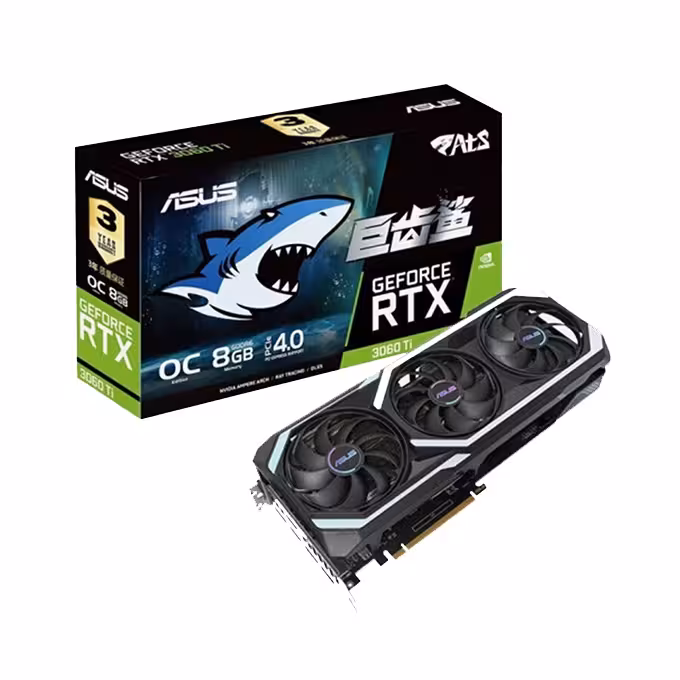 کارت گرافیک ایسوس ASUS 3060ti Shark 8GB