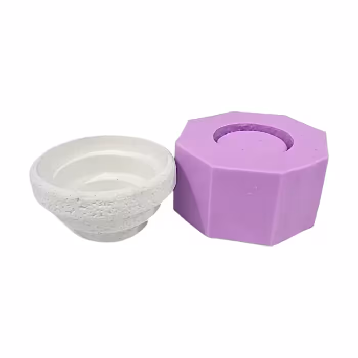 قالب سیلیکونی کاسه حوض قطر 11 ارتفاع 5.5 سانت