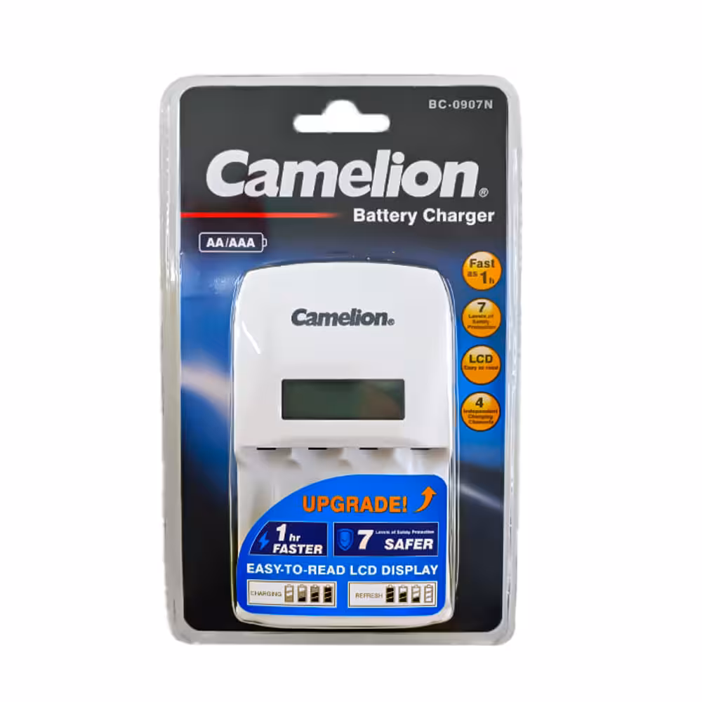 شارژر کملیون مدل Camelion CHARGER BC-0907N-DB