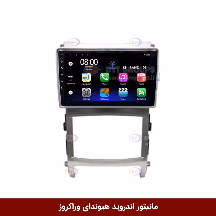 مانیتور اندروید هیوندای وراکروز برند فلای‌ دی‌وای‌تی سری FLYDYT9000
