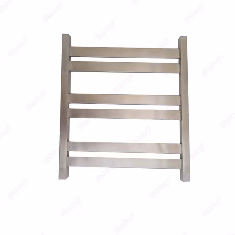 حوله خشک کن استیل فلت کروم مات 60