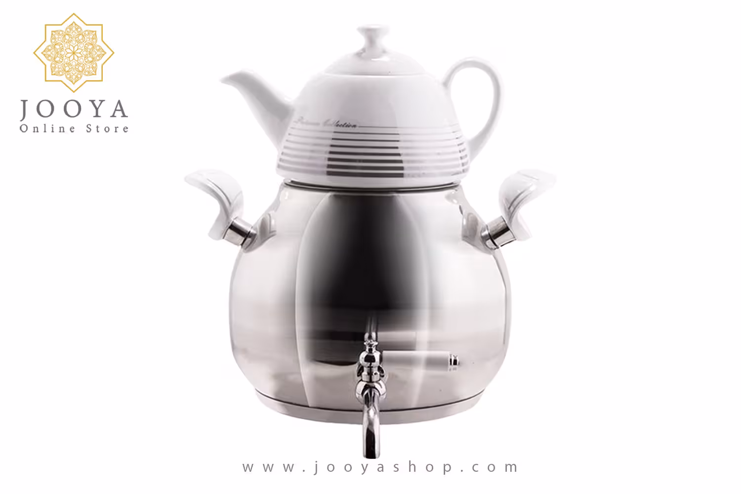 ست کتری و قوری استیل نالینو مدل ATRINA