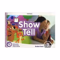 خرید کتاب آموزش انگلیسی کودکان show and tell 3 2nd کتاب شو اند تل سه ویرایش دوم