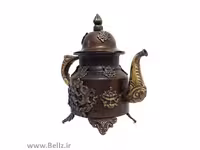 قوری برنجی نقش دار (طرح 2)