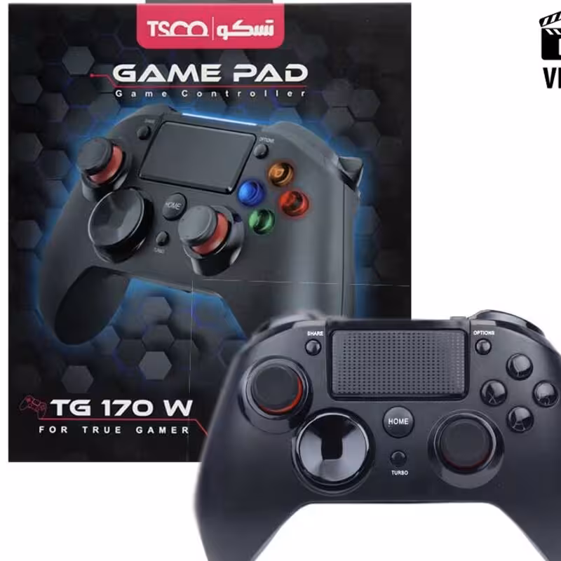 دسته بازی بی سیم طرح ایکس باکس TSCO TG 170W PC