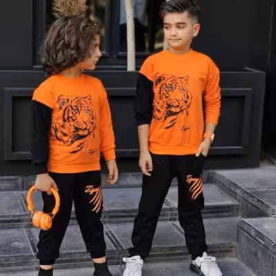 بلوز شلوار پسرانه مدل تایگر