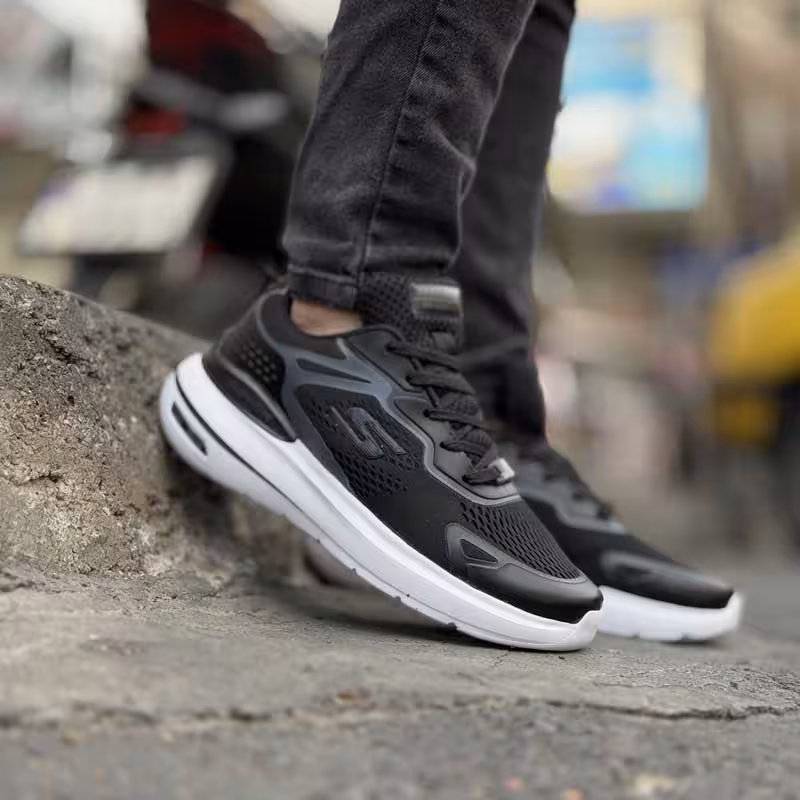 کتونی اسکیچرز مشکی کد 6325