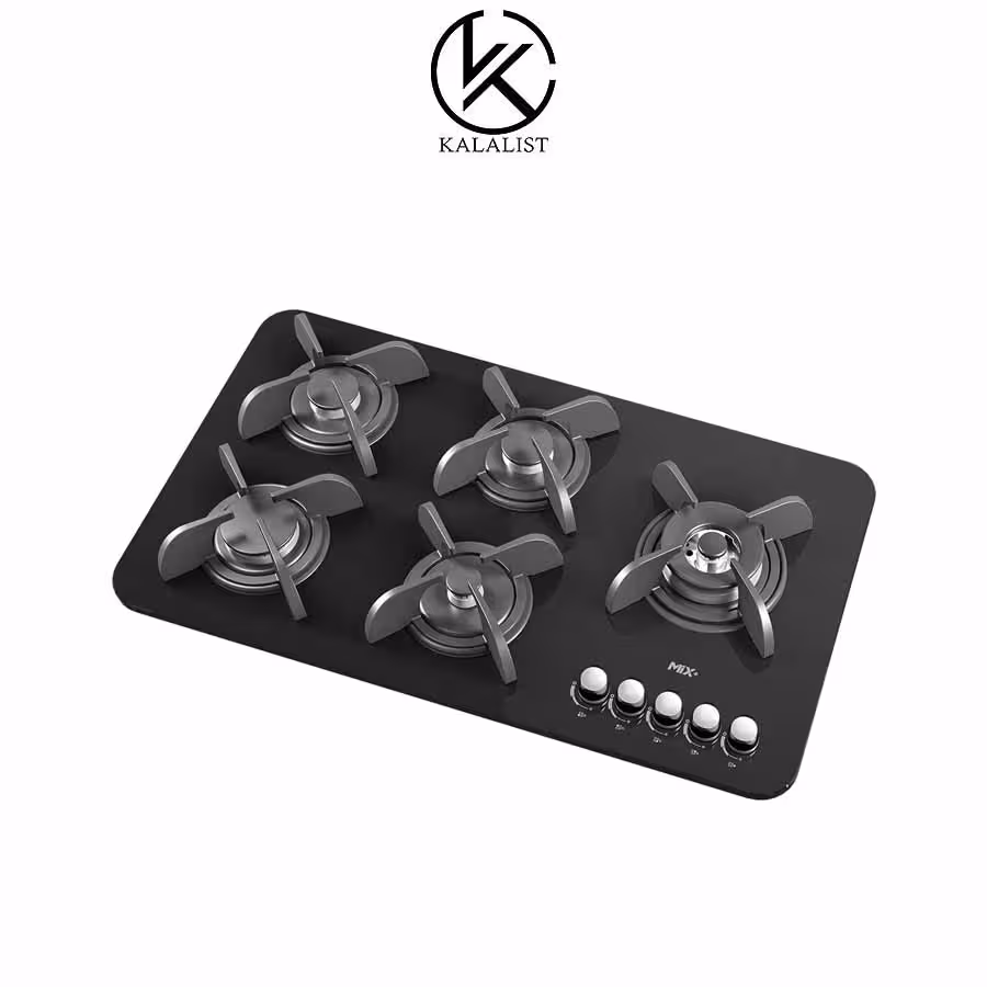 اجاق گاز شیشه ای میکس پلاس مدل CG8504