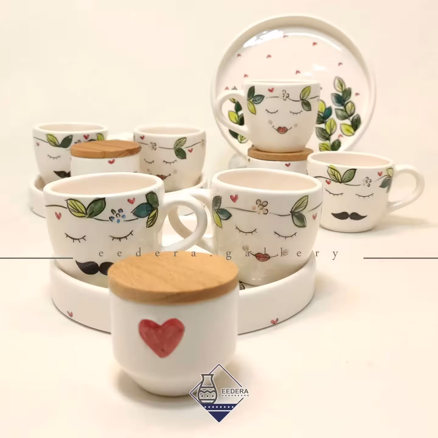 سرویس چایخوری ولنتاین