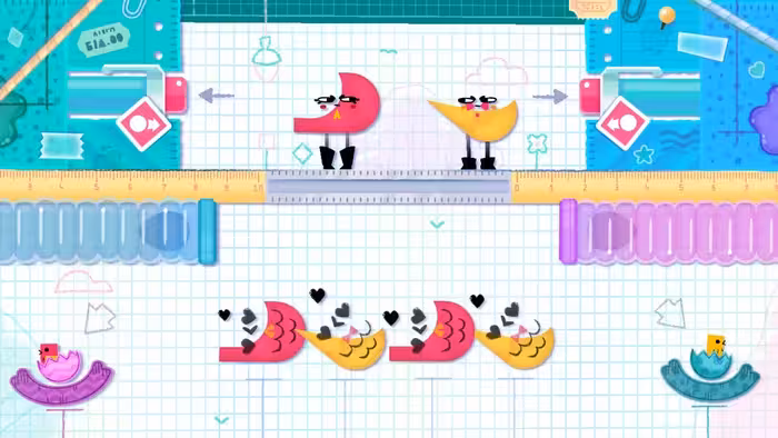 Snipper Clips For Nintendo Switch Game