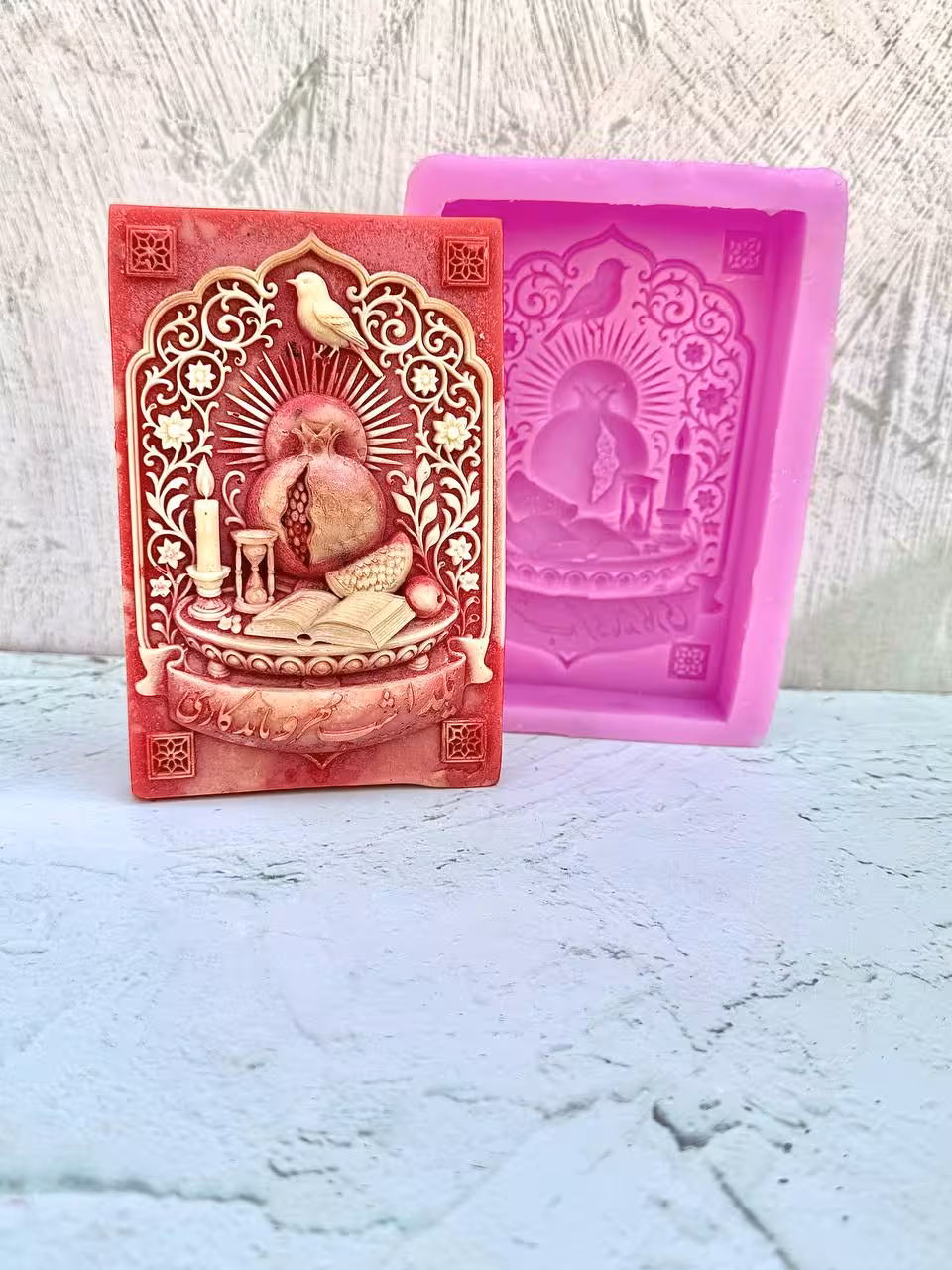 قالب سیلیکونی کتیبه بزرگ یلدا