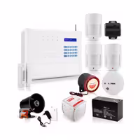 پکیج دزدگیر اماکن سیم کارتی و خط شهری فایروال مدل FIREWALL-F10