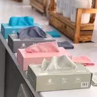 دستمال جعبه ای 20عددی میکروفایبر