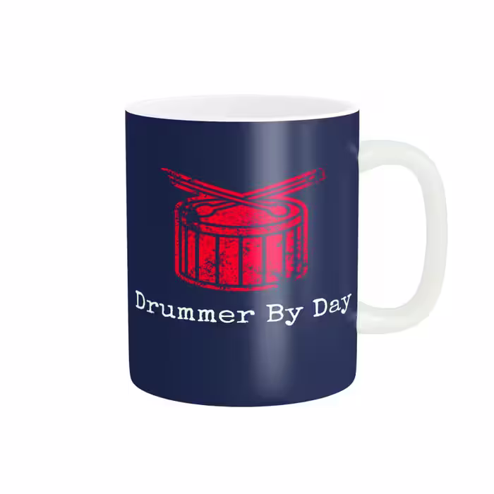 ماگ طرح DRUMMER BY DAY کد M86