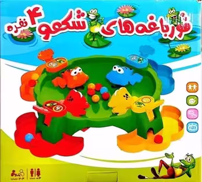 بازی فکری قورباغه های شکمو (4 نفره)