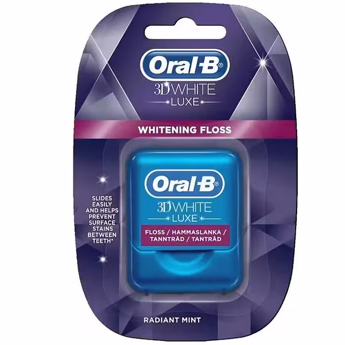 نخ دندان سفید کننده اورال بی ORAL B 3D WHITE LUXE