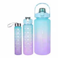 قمقمه مدل سیلیکونی گنجایش 2 لیتر بسته 3 عددی | کالا مکس