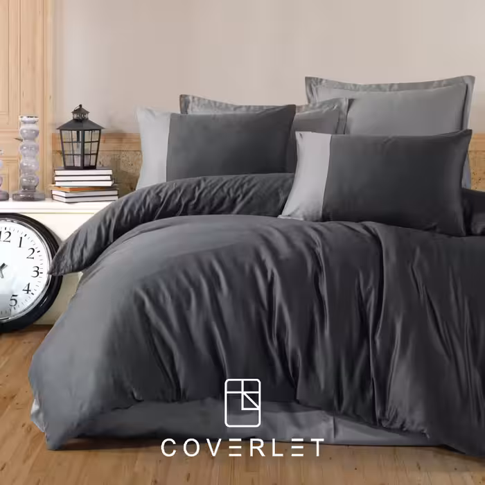 روتختی ساده دودی و طوسی کاوری مدل Pure