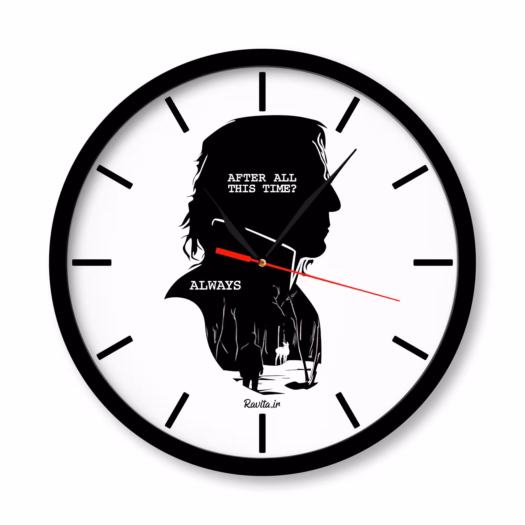 ساعت‌ دیواری راویتا طرح هری‌پاتر کد 3344