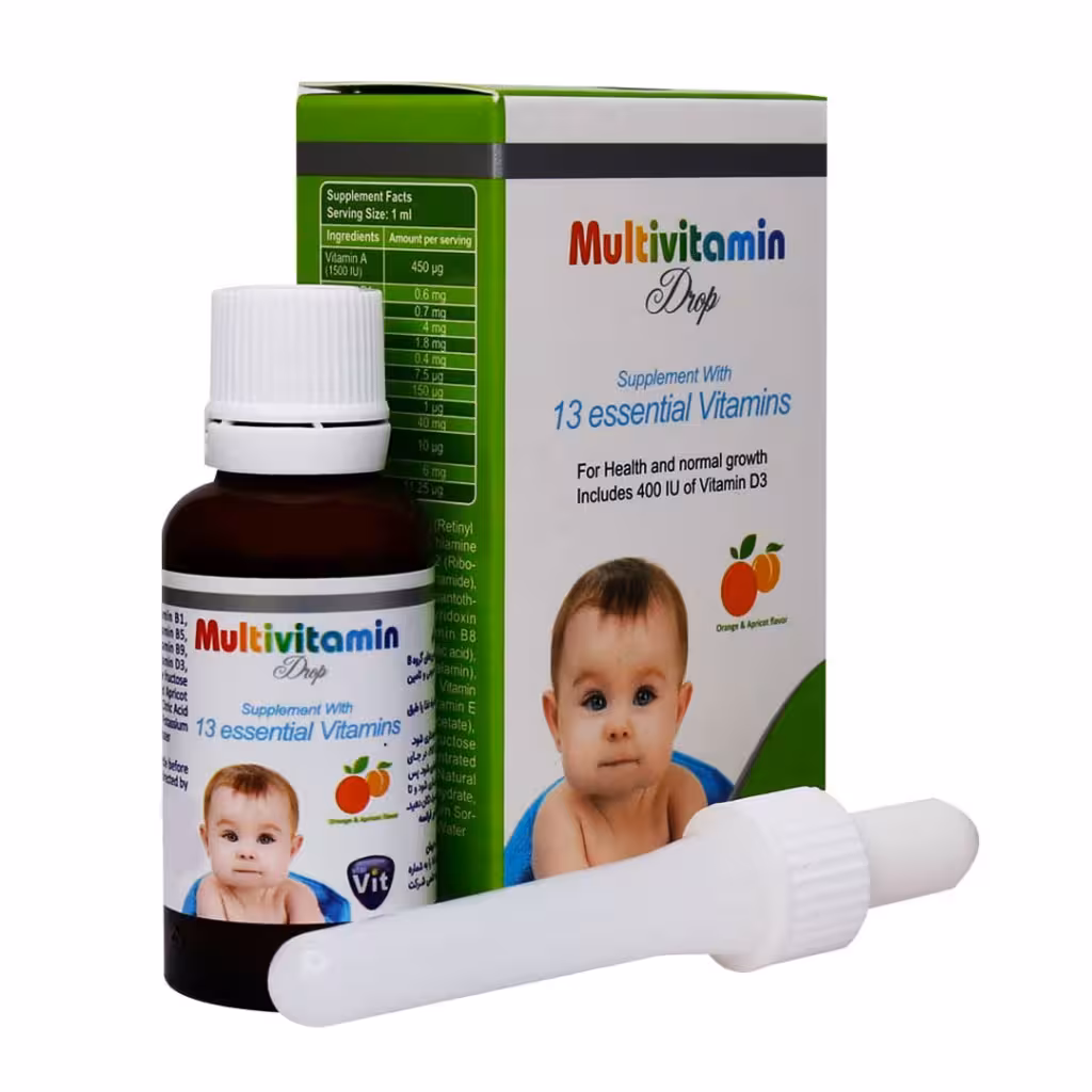قطره مولتی ویتامین کودکان استار ویت 30 میلی لیتری